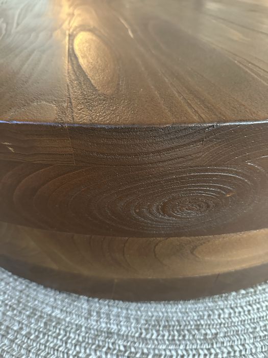 Масивна дървена маса от два модула