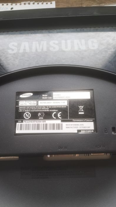 Monitor Samsung  22 polici