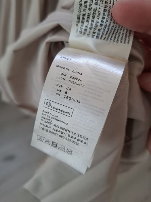 Rochie Arket midi xs