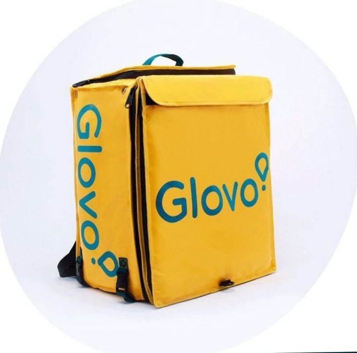 Rucsac termic pentru transport alimente.