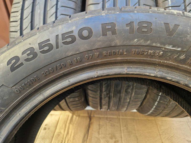 4 Continental R18 235/50
летни гуми 
DOT3817