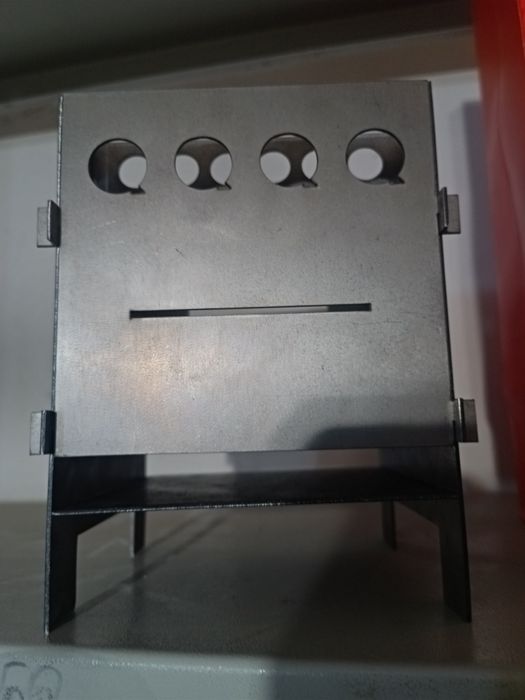 Печь щепочница разборная