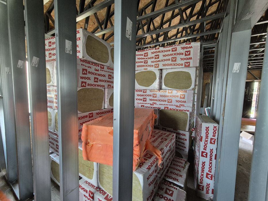 Vand 40 de baxuri de vata bazaltica ROCKWOOL FRONTROCK MAX PLUS 20 cm