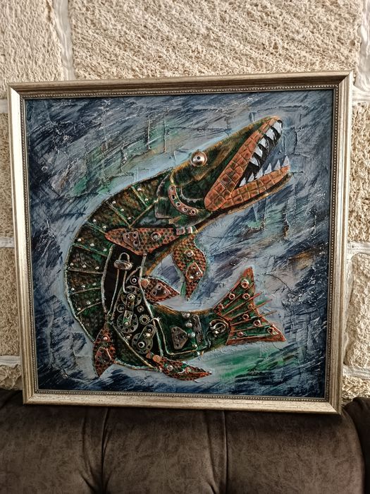 Картина "Щука" пано