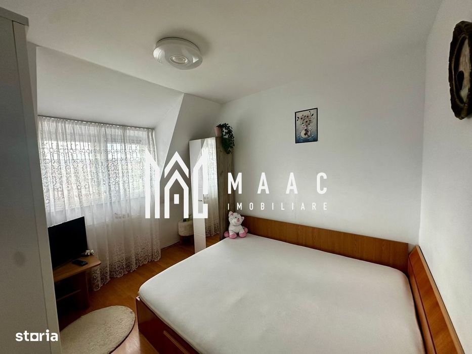 Apartament 3 camere de vânzare | Vasile Aaron, Sibiu | 61 mp, INTABULA