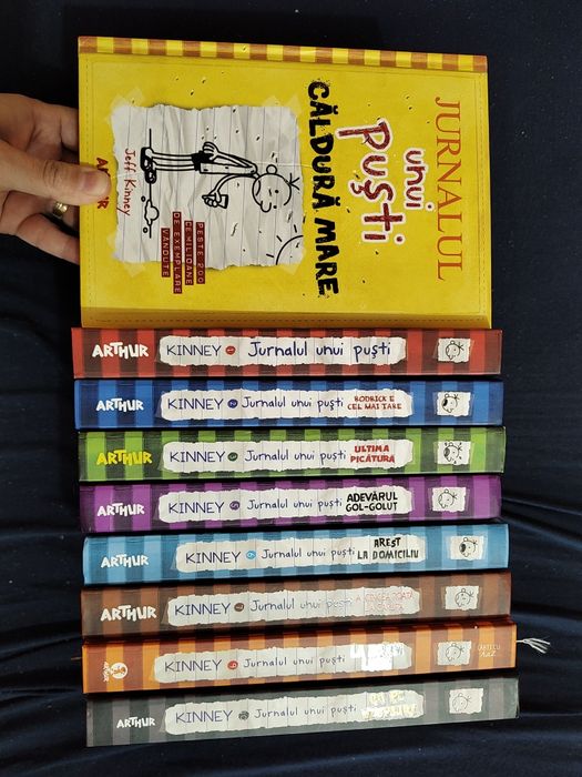 Carti Jurnalul unui puști,Disney,Franklin,cărți de iarna,pachet alfabe