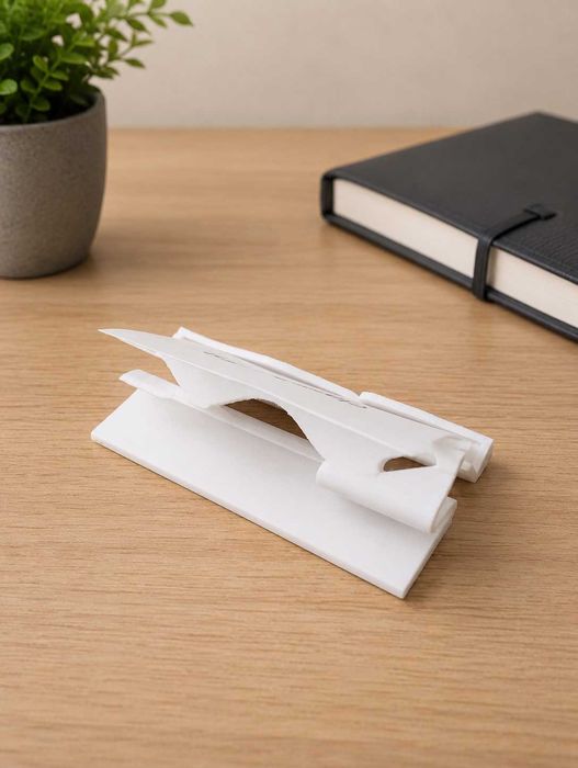 Suport carti de vizita modern pentru birou, imprimat 3D, nou