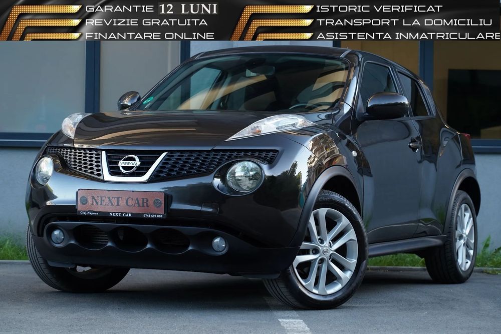Nissan Juke GARANTIE 12LUNI*RATE*Revizie*110Cp*Tekna*Alcantara*Navi*Camera*Keyless