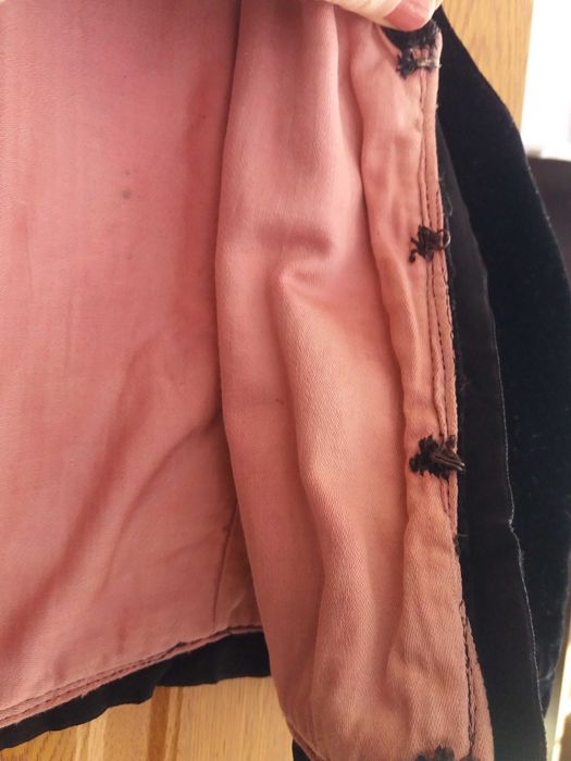 Ilic (vestă) tradițională, din catifea