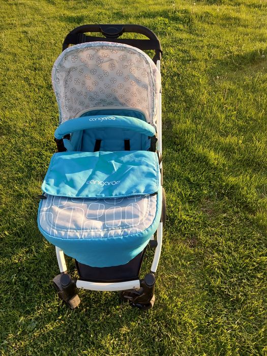 Детска комбинирана количка Cangaroo-Rachel - Тюркоаз