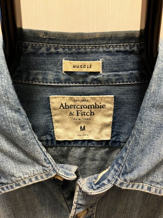 Camasa blug Abercrombie & Fich, barbati, marimea M