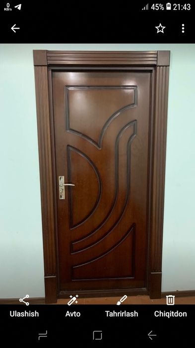 МДФ Ламинат эшиклари