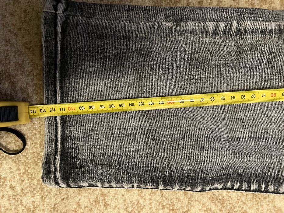 Blugi skinny Balmain Biker - gri - 36