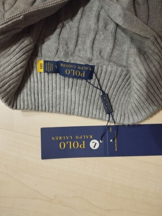 Zip neck пуловер Ralph Lauren