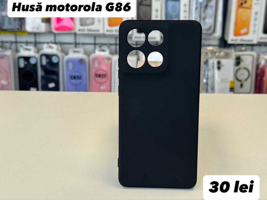 Husă silicon, folie, cablu, încărcător Motorola G86