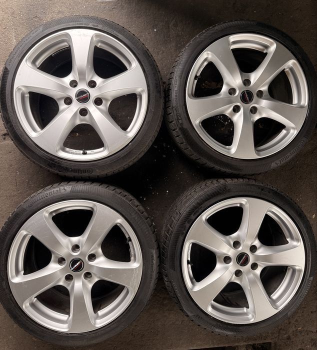 Лети Джанти BORBET със Зимни Гуми 5×120 ET45 18 цола