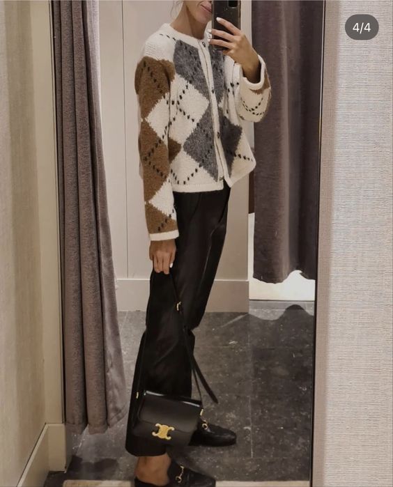 Кардиган под массимо