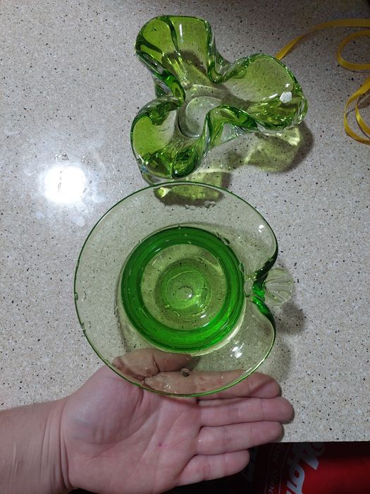 Ваза стеклянная советская.