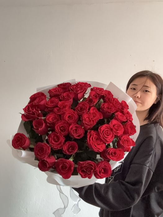 45роза б/у свежие