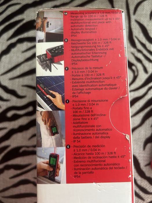 Лазерный дальномер Leica DISTO D3