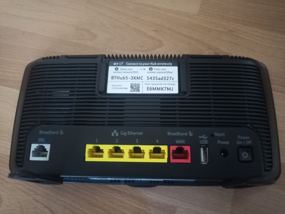 Хъб, рутер BT Home Hub 5 - 3KMC