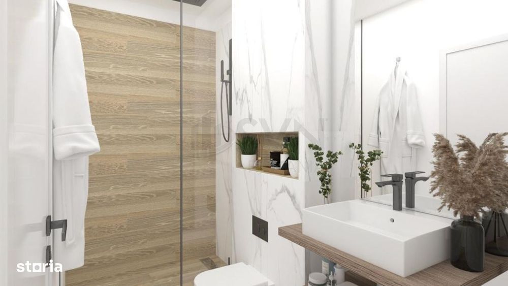 Apartament 3 camere cu gradina 60 mp