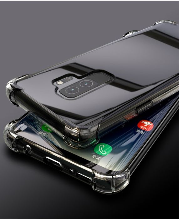 Husa/Bumper Protectie Colturi Ramforsat Silicon Samsung S8 S9 S10 Plus