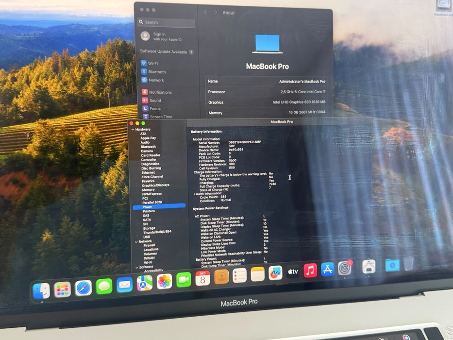 Macbook 2019 i7