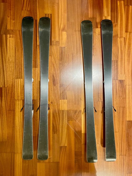 Schiuri copii 130 cm cu legaturi schi Wedze 500 - 2 perechi