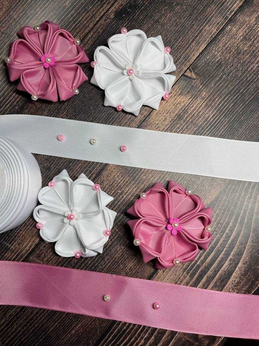 Резинки для волос "Бусинка"