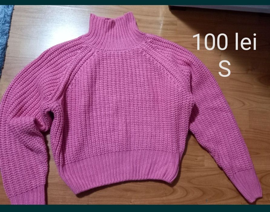 Pulover crop damă nou