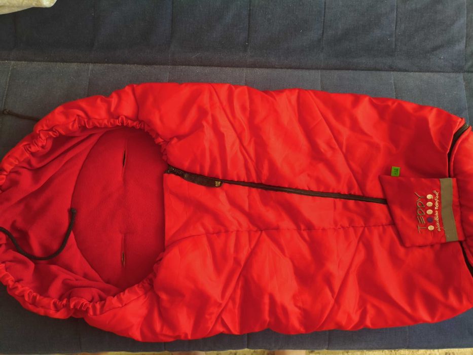 зимний конверт для коляски или санок бренда Odenwälder BabyNest.