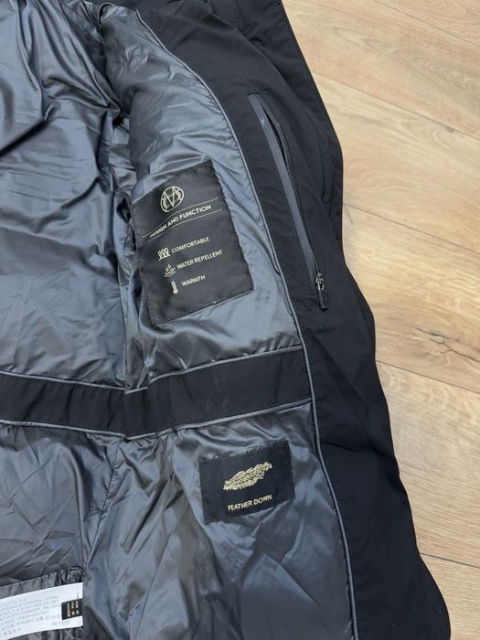 Дамско яке парка с пух Massimo Dutti XS-S със забележка