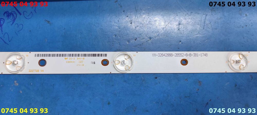 set 2 bare barete led de la philips 32PFL3088H ca noi