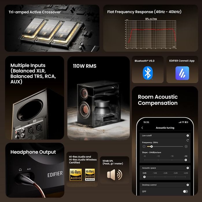 Edifier MR5 Калонки (Мощность 110 ватт)