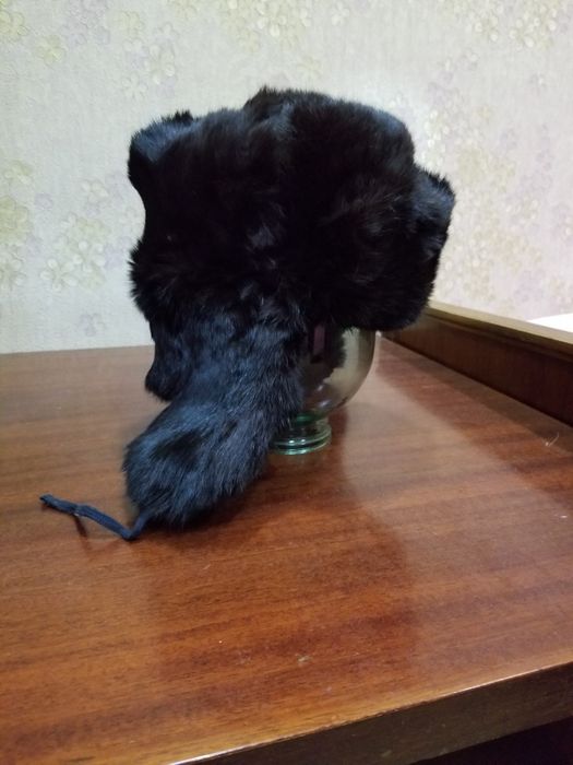 партия шапок-ушанок из кролика