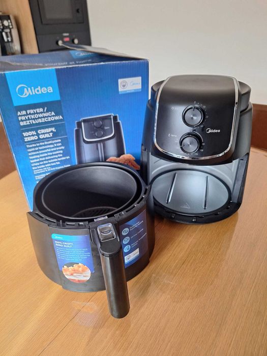 Friteuza cu aer, Midea, 3.5L, 1500W, Negru