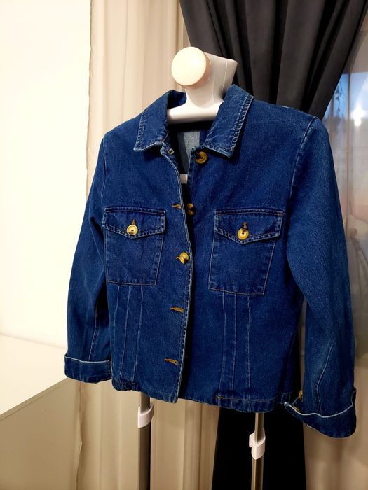 Geaca denim/blugi S Transport gratuit