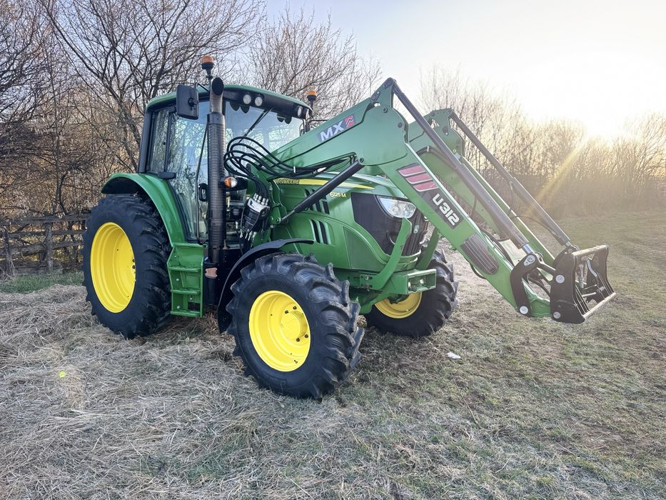 Tractor John Deere 6125 M cu Incarcator frontal profesional Mailleux