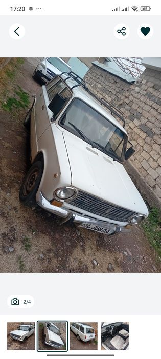 Ваз 2102 йили 76 запчастга юрадиган мошина