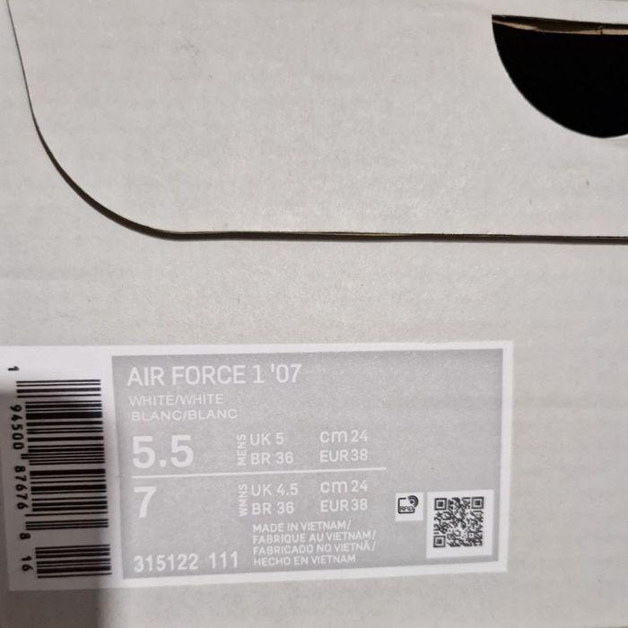 air force 1   38 размера