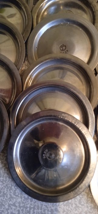 Крышки нержавейка СССР 36шт