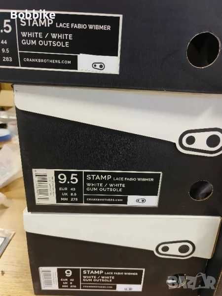 Вело Обувки Crankbrothers Stamp Lace White,Petrol/Lime,Grey/Blue 42,43