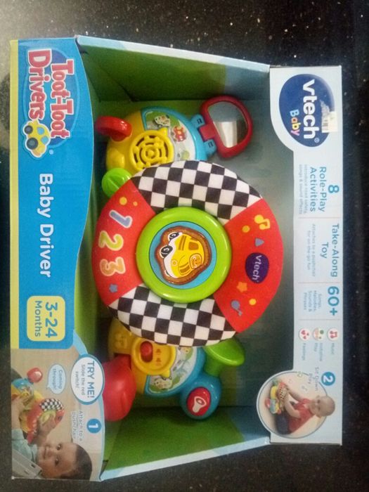 Volan cu sunete si lumini vtech