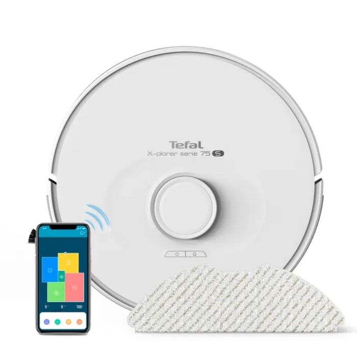 Робот-пылесос Tefal X-plorer Serie 75 S RG8577WH