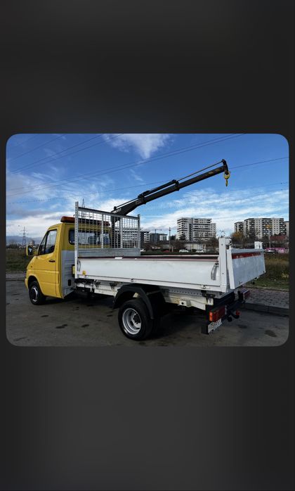 Mercedes sprinter 413 macara+bascula