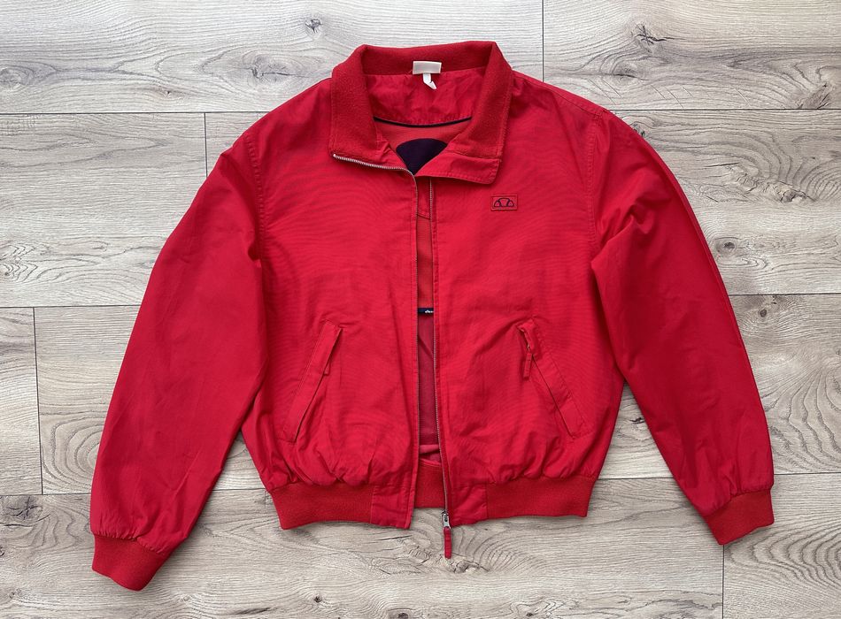 Geaca ELLESSE cu Guler Rosu Barbati | Marime XL