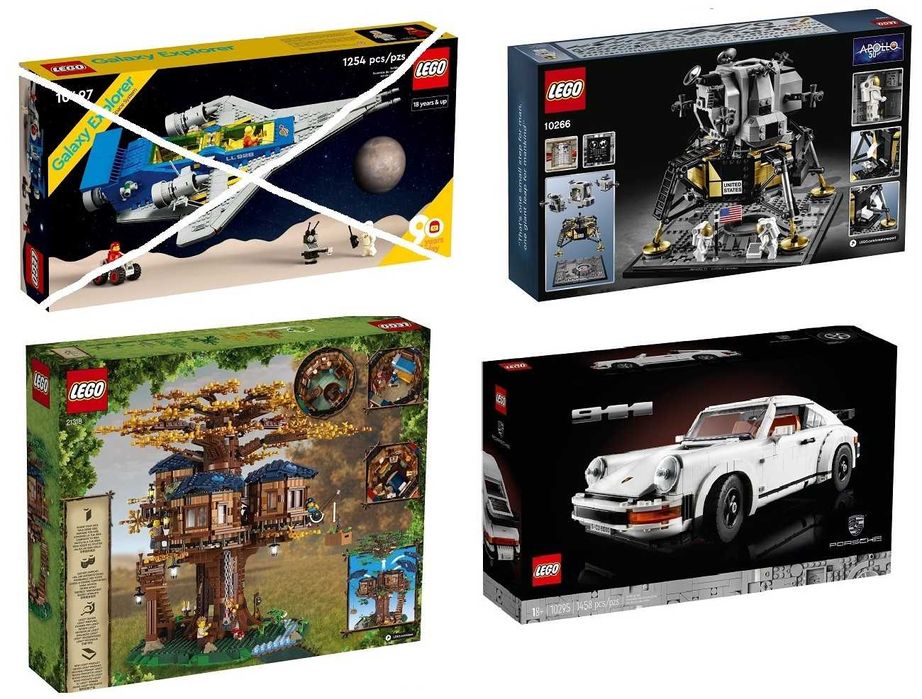 Lego [asamblate] originale, pret mic (manuale sigilate)