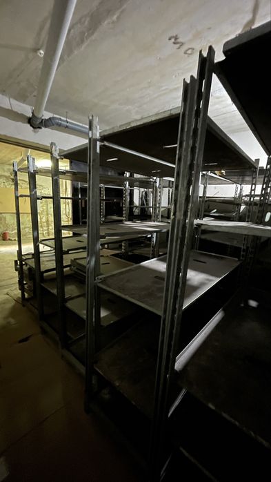 Стеллажи металлические