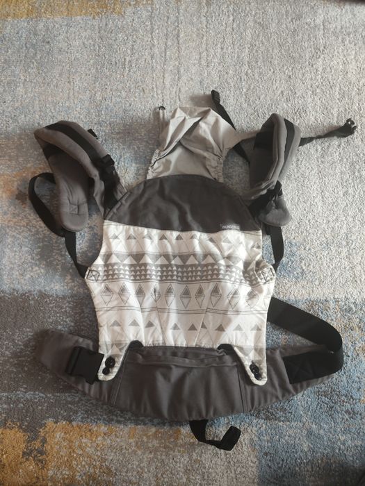 Marsupiu Wunderkid Revolution 4in1, gri